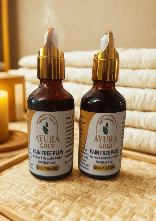 Ayura Gold Pain Free Plus Pack of 2 Bottles – Most Popular