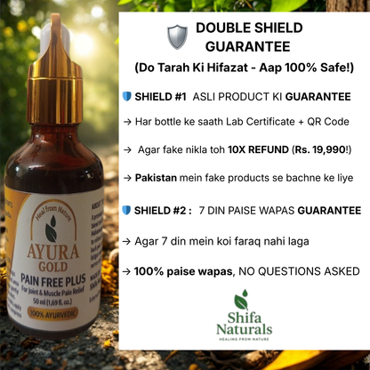 Ayura Gold Pain Free Plus + Heat Therapy Wrap