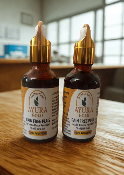 Ayura Gold Pain Free Plus Pack of 2 Bottles – Most Popular