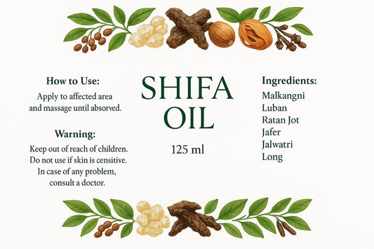 Shifa Oil Pack of 3 Bottles – Recommended for Chronic Pain