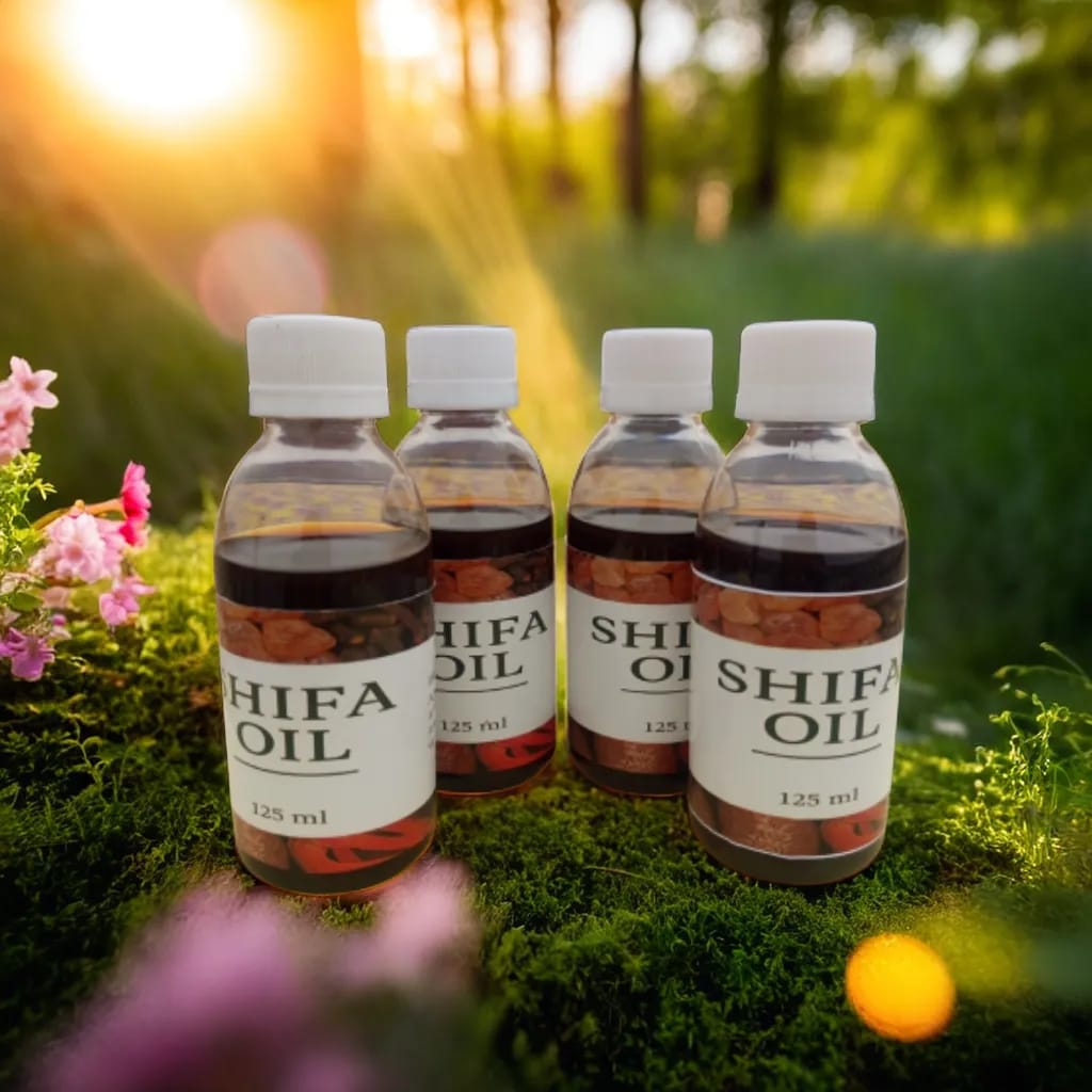 Shifa Oil Pack of 4 Bottles – Family Care Bundle